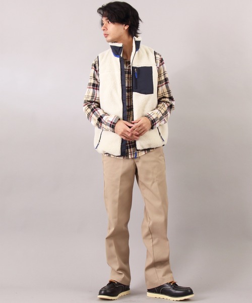 ８(eight)（エイト）の「PUレザー ワークブーツ スウェードレザー（ブーツ・メンズ・ブラック/ブラウン系その他/ブラウン系その他2・25.5cm/26.5cm/26.0cm/27.0cm/28.0cm/25.0cm）」の5枚目の写真