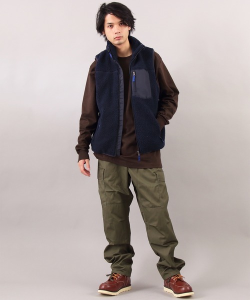 ８(eight)（エイト）の「PUレザー ワークブーツ スウェードレザー（ブーツ・メンズ・ブラック/ブラウン系その他/ブラウン系その他2・25.5cm/26.5cm/26.0cm/27.0cm/28.0cm/25.0cm）」の8枚目の写真