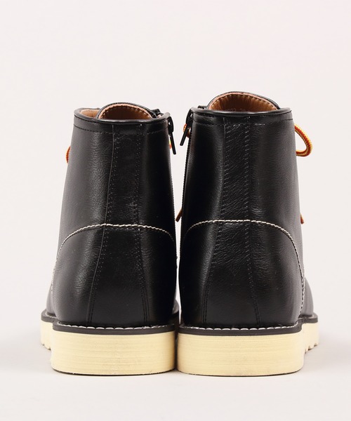８(eight)（エイト）の「PUレザー ワークブーツ スウェードレザー（ブーツ・メンズ・ブラック/ブラウン系その他/ブラウン系その他2・25.5cm/26.5cm/26.0cm/27.0cm/28.0cm/25.0cm）」の12枚目の写真