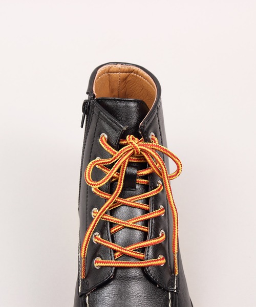 ８(eight)（エイト）の「PUレザー ワークブーツ スウェードレザー（ブーツ・メンズ・ブラック/ブラウン系その他/ブラウン系その他2・25.5cm/26.5cm/26.0cm/27.0cm/28.0cm/25.0cm）」の15枚目の写真