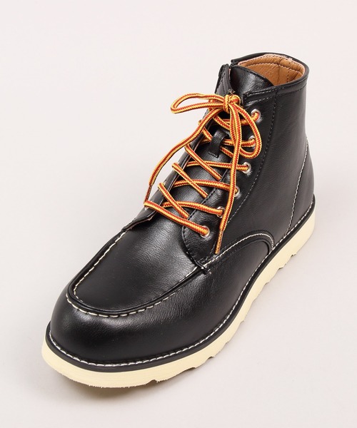８(eight)（エイト）の「PUレザー ワークブーツ スウェードレザー（ブーツ・メンズ・ブラック/ブラウン系その他/ブラウン系その他2・25.5cm/26.5cm/26.0cm/27.0cm/28.0cm/25.0cm）」の16枚目の写真