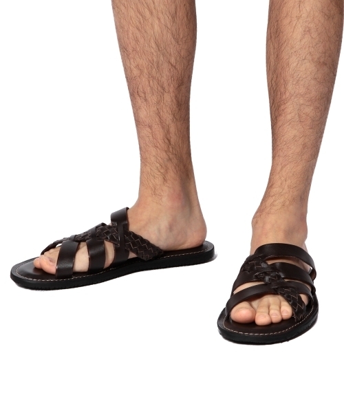 green label relaxing（グリーンレーベルリラクシング）の「GLR MESH 3STRAP サンダル（サンダル・メンズ・ブラウン/ダークブラウン/ブラック・SMALL/MEDIUM/X-LARGE/LARGE）」の8枚目の写真