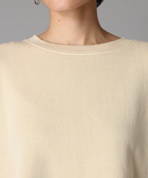 LOWRYS FARM（ローリーズファーム）の「ピグメントウラケＢＩＧプルオーバー　867024（スウェット・レディース・チャコールグレー/ベージュ/グリーン/パープル・FREE）」の15枚目の写真