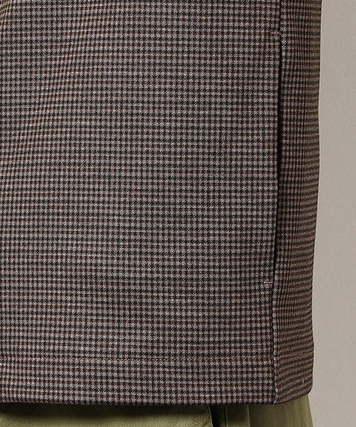 COMME　CA COMMUNE（コムサコミューン）の「ジップ　ブルゾン（ブルゾン・メンズ・キャメル/チェック・MEDIUM/LARGE）」の6枚目の写真