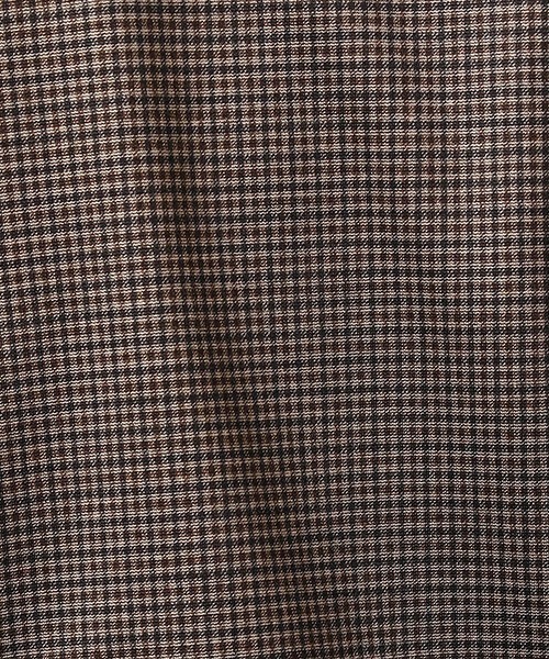 COMME　CA COMMUNE（コムサコミューン）の「ジップ　ブルゾン（ブルゾン・メンズ・キャメル/チェック・MEDIUM/LARGE）」の3枚目の写真