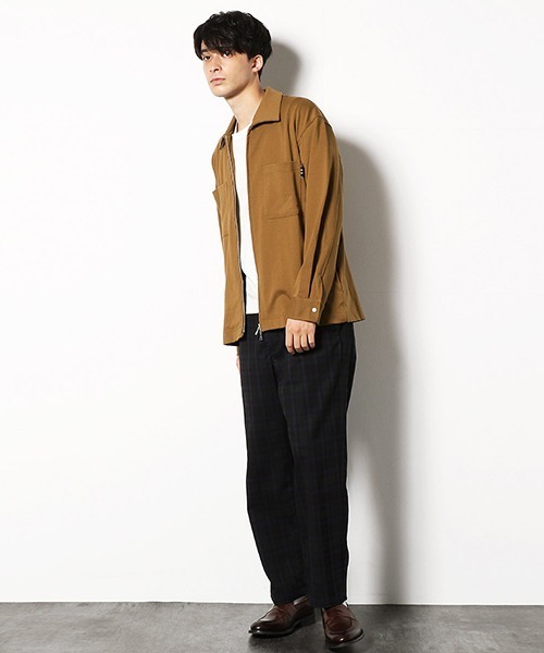 COMME　CA COMMUNE（コムサコミューン）の「ジップ　ブルゾン（ブルゾン・メンズ・キャメル/チェック・MEDIUM/LARGE）」の16枚目の写真