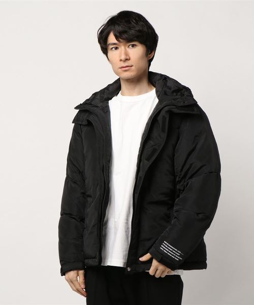 VENCEEXCHANGE（ヴァンスエクスチェンジ）の「機能中綿切り替えブルゾン（ブルゾン・メンズ・ブラック/ベージュ系その他/コーラル・LL/M/L）」の3枚目の写真