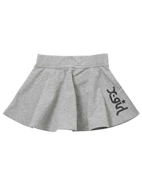 X-girl Stages(エックスガールステージス)の「SOLID SKIRT (4T~7T)(スカート・キッズ・ピンク/ブラック/アッシュ・4T/5T/6T/7T)」の3枚目の写真
