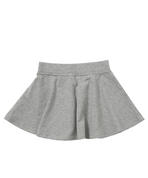 X-girl Stages(エックスガールステージス)の「SOLID SKIRT (4T~7T)(スカート・キッズ・ピンク/ブラック/アッシュ・4T/5T/6T/7T)」の4枚目の写真