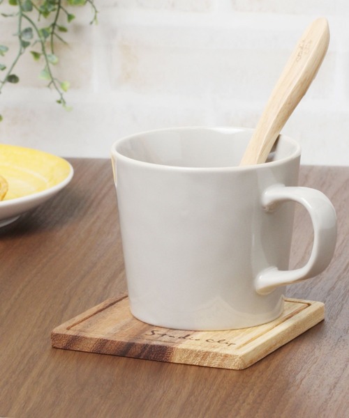 studio CLIP（スタディオクリップ）の「マグ[STUDIO CLIP KITCHENWARE]（グラス/マグカップ/タンブラー・レディース・グレー/イエロー/オフホワイト/ピンク・FREE）」の3枚目の写真