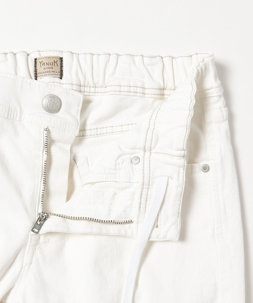 YANUK(ヤヌーク)の「YANUK / ホワイト イージー デニムジーンズ(デニムパンツ・メンズ・ホワイト・SMALL/MEDIUM/LARGE/X-LARGE)」の3枚目の写真