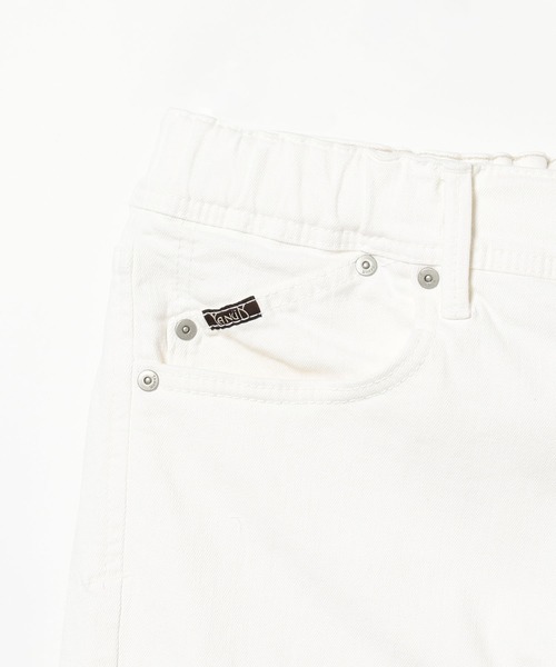 YANUK(ヤヌーク)の「YANUK / ホワイト イージー デニムジーンズ(デニムパンツ・メンズ・ホワイト・SMALL/MEDIUM/LARGE/X-LARGE)」の2枚目の写真