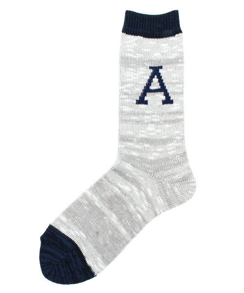 Jackman（ジャックマン）の「”SOCK”（ソックス/靴下・メンズ・A/B/C/D/E/U/W/Y/M/N/O/R/S/T/F/G/H/I/J/K/P/L・FREE）」の3枚目の写真