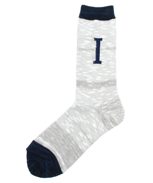 Jackman（ジャックマン）の「”SOCK”（ソックス/靴下・メンズ・A/B/C/D/E/U/W/Y/M/N/O/R/S/T/F/G/H/I/J/K/P/L・FREE）」の2枚目の写真