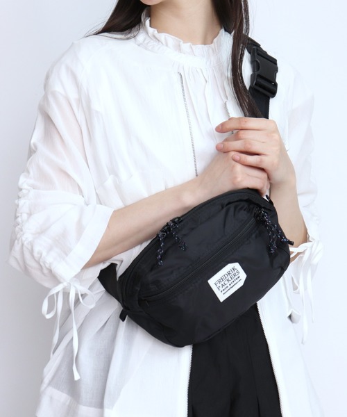 FREDRIK PACKERS(フレドリックパッカーズ)の「∴【FREDRIK PACKERS/フレドリックパッカーズ】210D ELLIPSE HIP PACK(ボディバッグ/ウエストポーチ・レディース・カーキ/ネイビー/ブラック・FREE)」の2枚目の写真