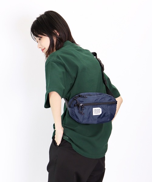 FREDRIK PACKERS(フレドリックパッカーズ)の「∴【FREDRIK PACKERS/フレドリックパッカーズ】210D ELLIPSE HIP PACK(ボディバッグ/ウエストポーチ・レディース・カーキ/ネイビー/ブラック・FREE)」の12枚目の写真