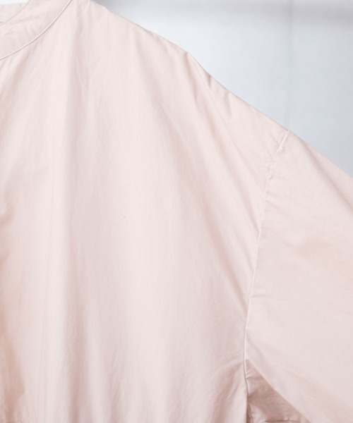 anown(アノン)の「バンドカラーゆるシャツワンピース【ファッションインフルエンサー MAYUKO×anown 限定コラボ】(シャツワンピース・レディース・ホワイト/ベージュ/ブルー・FREE)」の15枚目の写真