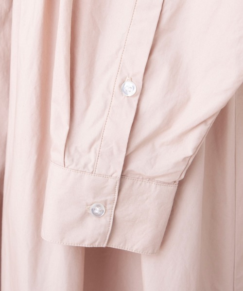 anown(アノン)の「バンドカラーゆるシャツワンピース【ファッションインフルエンサー MAYUKO×anown 限定コラボ】(シャツワンピース・レディース・ホワイト/ベージュ/ブルー・FREE)」の16枚目の写真