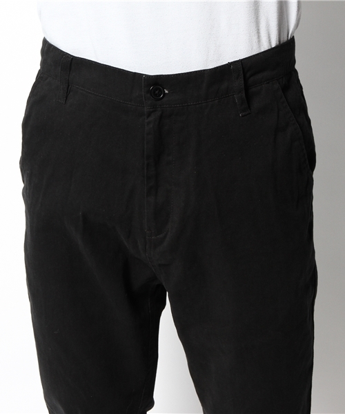 WEGO（ウィゴー）の「WEGO/ダブルフェイスチノパンツ（チノパンツ・メンズ・ブラック/ベージュ/ネイビー・MEDIUM/LARGE）」の8枚目の写真