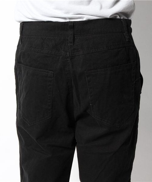 WEGO（ウィゴー）の「WEGO/ダブルフェイスチノパンツ（チノパンツ・メンズ・ブラック/ベージュ/ネイビー・MEDIUM/LARGE）」の9枚目の写真