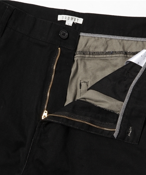 WEGO（ウィゴー）の「WEGO/ダブルフェイスチノパンツ（チノパンツ・メンズ・ブラック/ベージュ/ネイビー・MEDIUM/LARGE）」の4枚目の写真