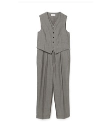 ADAM ET ROPE' | 【 ilk ADAM ET ROPE'】Poplin Smoking Combinaison(つなぎ/オールインワン)