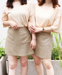 配色メローTシャツ