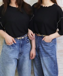 配色メローTシャツ