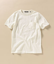 SHIPS | SC: リンクス ジャガード バンダナ柄 Tシャツ(Tシャツ/カットソー)