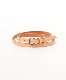 【vie leather】本革2重巻きレザーブレスレット(栃木レザー/イタリアンレース)Made in Japan