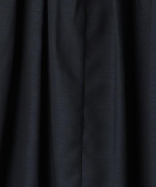 THE STATION STORE(ザ ステーション ストア)の「<closet story>スパンボタン スタンドカラーブラウス(シャツ/ブラウス・レディース・ネイビー/ダークブラウン・FREE)」の17枚目の写真