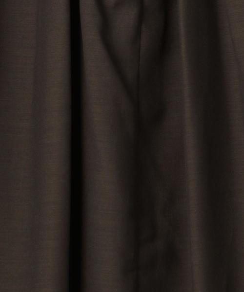 THE STATION STORE(ザ ステーション ストア)の「<closet story>スパンボタン スタンドカラーブラウス(シャツ/ブラウス・レディース・ネイビー/ダークブラウン・FREE)」の18枚目の写真