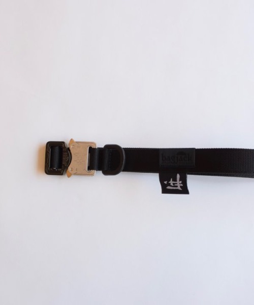 F-LAGSTUF-F(フラグスタフ)の「【FLAGSTUFF】NXL 25mm belt/20SS-FS-Bagjack-04(ベルト・メンズ・ブラック・FREE)」の4枚目の写真