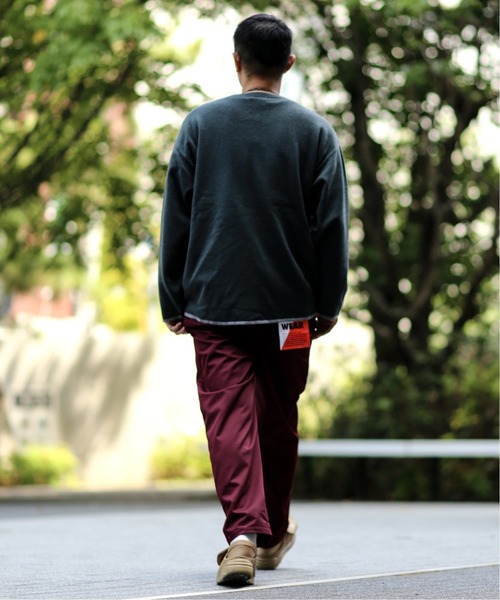 JOURNAL STANDARD relume（ジャーナルスタンダード　レリューム）の「HAMILTON WOOL 100% ハイゲージニット（ニット/セーター・メンズ・ライトグレー/ブルー/グリーン・MEDIUM/LARGE）」の5枚目の写真