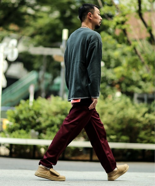 JOURNAL STANDARD relume（ジャーナルスタンダード　レリューム）の「HAMILTON WOOL 100% ハイゲージニット（ニット/セーター・メンズ・ライトグレー/ブルー/グリーン・MEDIUM/LARGE）」の6枚目の写真