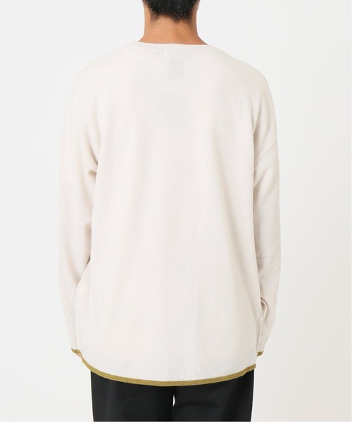 JOURNAL STANDARD relume（ジャーナルスタンダード　レリューム）の「HAMILTON WOOL 100% ハイゲージニット（ニット/セーター・メンズ・ライトグレー/ブルー/グリーン・MEDIUM/LARGE）」の17枚目の写真