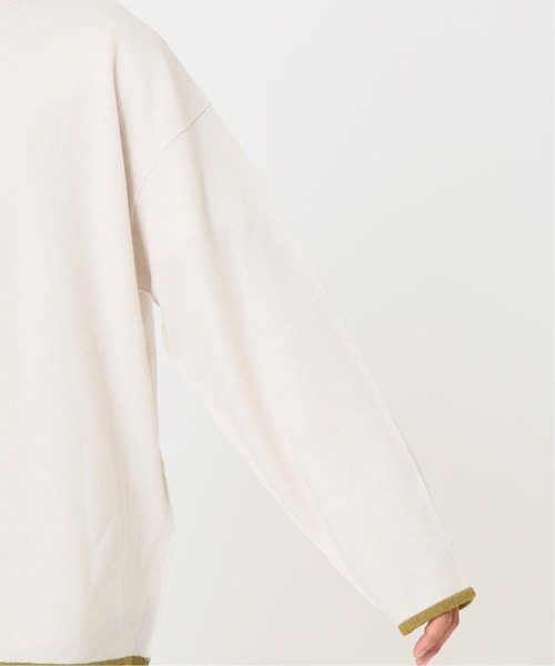 JOURNAL STANDARD relume（ジャーナルスタンダード　レリューム）の「HAMILTON WOOL 100% ハイゲージニット（ニット/セーター・メンズ・ライトグレー/ブルー/グリーン・MEDIUM/LARGE）」の20枚目の写真