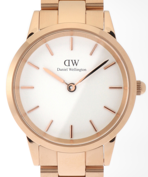 Daniel Wellington(ダニエルウェリントン)の「DW00100211 ICONIC LINK 32RG White【 ウォッチ 】(アナログ腕時計・レディース・ピンク・FREE)」の2枚目の写真