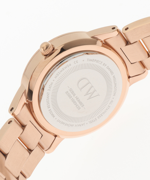 Daniel Wellington(ダニエルウェリントン)の「DW00100211 ICONIC LINK 32RG White【 ウォッチ 】(アナログ腕時計・レディース・ピンク・FREE)」の6枚目の写真