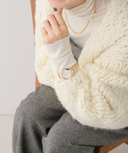 Daniel Wellington(ダニエルウェリントン)の「DW00100211 ICONIC LINK 32RG White【 ウォッチ 】(アナログ腕時計・レディース・ピンク・FREE)」の8枚目の写真