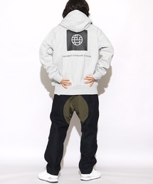 NOYKU | NOYKU/ノイク バックプリントスクエアロゴヘビーウェイトラグランパーカー(パーカー)