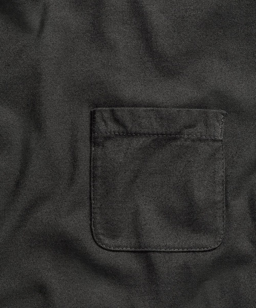 RRL（ダブル アール エル）の「インディゴ コットン クルーネック Tシャツ（Tシャツ/カットソー・メンズ・ブラック系1・SMALL/MEDIUM/LARGE/X-SMALL/X-LARGE/XXL）」の4枚目の写真