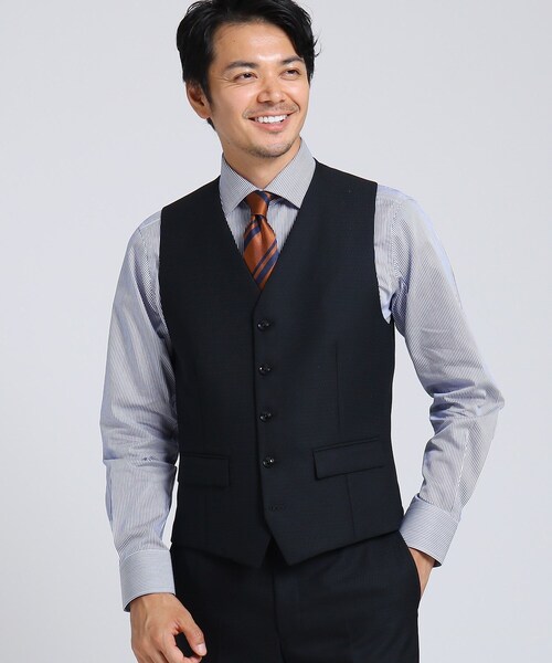 桧垣紋 スーツベスト Kikuchi ベスト スーツベスト Takeo Kikuchi タケオキクチ のファッション Takeo