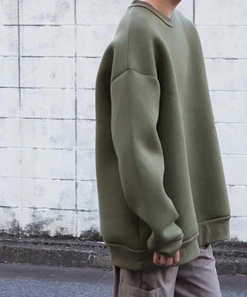 antiqua（アンティカ）の「ボンディングトップス（その他トップス・メンズ・ブラック/カーキ・FREE）」の5枚目の写真