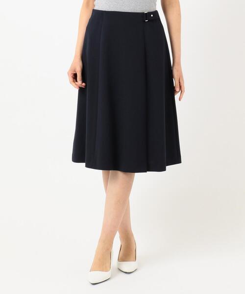 ANY SIS(エニィスィス)の「【洗える】サイドベルト スカート(スカート・レディース・ベージュ系/ライトグリーン系/ネイビー系・2/3/1)」の3枚目の写真