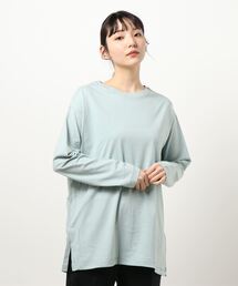 AMERICAN HOLIC | サイドスリット長袖カットチュニック　＊(Tシャツ/カットソー)