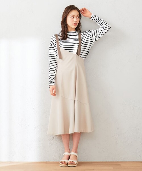Feroux(フェルゥ)の「【洗える】バックフォトロング Tシャツ(Tシャツ/カットソー・レディース・ブラック系1/ベージュ系/アイボリー系・2)」の14枚目の写真