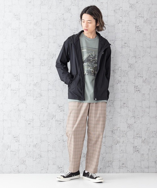 【OUTDOORPRODUCTS/アウトドアプロダクツ】撥水パッカブルパーカーマウンテンパーカー撥水/軽量/ストレッチ機能付きワンポイントブランドロゴ