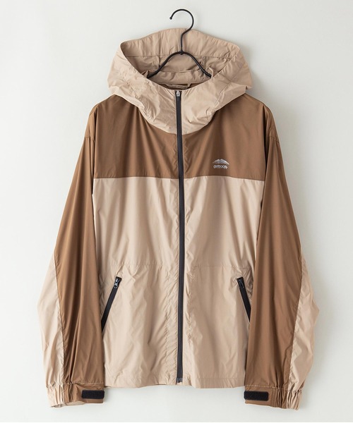 【OUTDOORPRODUCTS/アウトドアプロダクツ】撥水パッカブルパーカーマウンテンパーカー撥水/軽量/ストレッチ機能付きワンポイントブランドロゴ