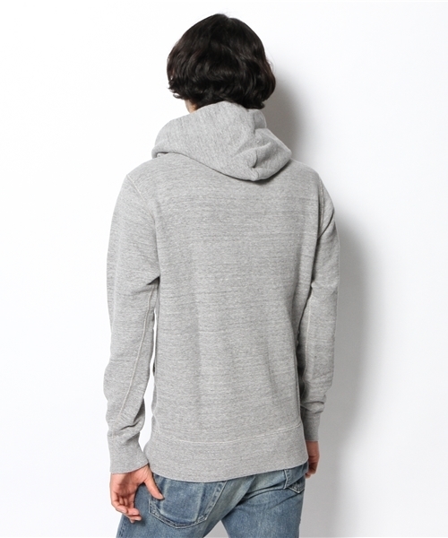 HYSTERIC GLAMOUR（ヒステリックグラマー）の「WW/CRUSH pt PK（パーカー・メンズ・ピンク/ネイビー/トップグレー・SMALL/LARGE/MEDIUM）」の7枚目の写真